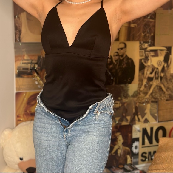 🖤 Revamped X open back (adjustable straps) bodysuit - Picture 7 of 7